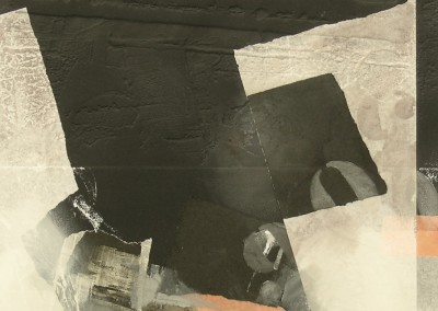 Grabado Aguafuerte Collage R. de Rivera