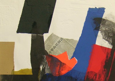 Grabado Aguafuerte Collage R. de Rivera