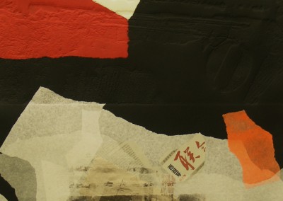 Grabado Aguafuerte Collage R. de Rivera