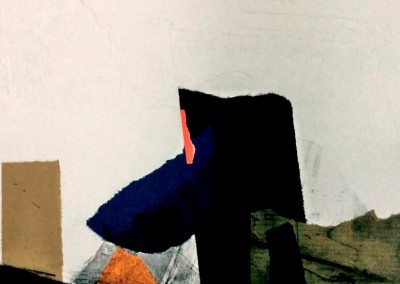 Grabado Aguafuerte Collage R. de Rivera