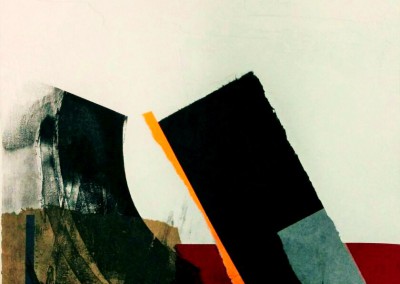 Grabado Aguafuerte Collage R. de Rivera