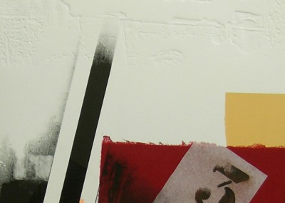 Grabado Aguafuerte Collage R. de Rivera