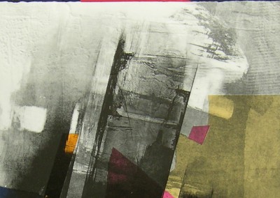 Grabado Aguafuerte Collage R. de Rivera