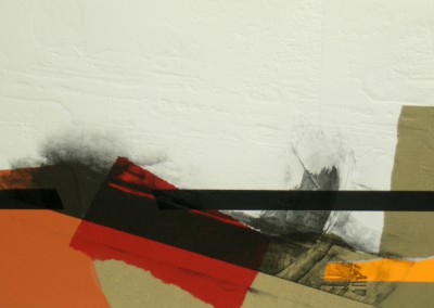 Grabado Aguafuerte Collage R. de Rivera