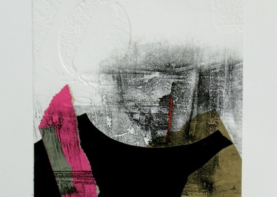 Grabado Aguafuerte Collage R. de Rivera