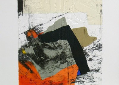 Grabado Aguafuerte Collage R. de Rivera