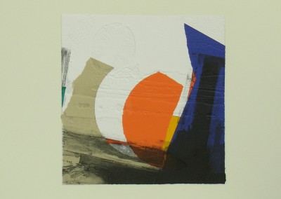 Grabado Aguafuerte Collage R. de Rivera