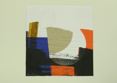 Grabado Aguafuerte Collage R. de Rivera