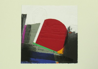 Grabado Aguafuerte Collage R. de Rivera