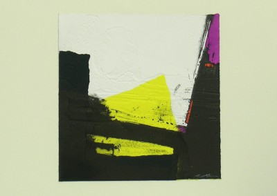 Grabado Aguafuerte Collage R. de Rivera