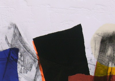 Grabado Aguafuerte Collage R. de Rivera