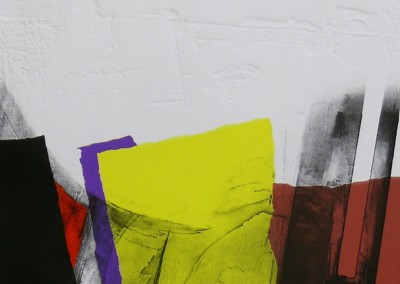 Grabado Aguafuerte Collage R. de Rivera