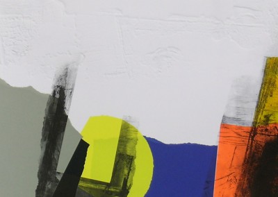 Grabado Aguafuerte Collage R. de Rivera