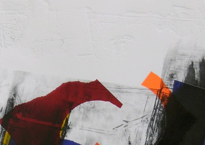 Grabado Aguafuerte Collage R. de Rivera