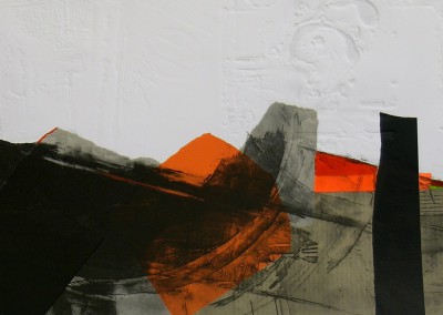 Grabado Aguafuerte Collage R. de Rivera