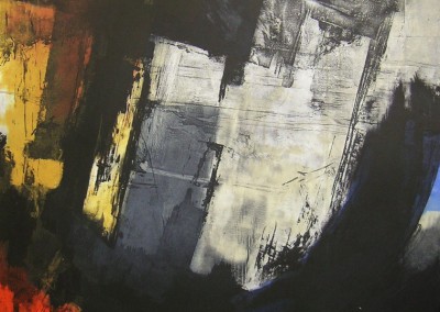 Grabado Aguafuerte R. de Rivera