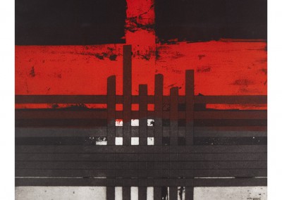 Grabado Aguafuerte R. de Rivera